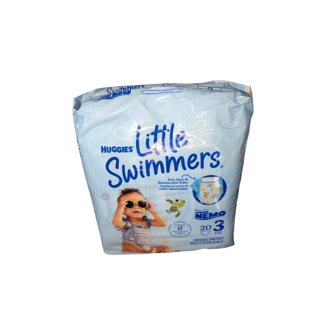 Huggies Little Swimmers Disposable Swim Pants Size 3 With Finding Nemo Design